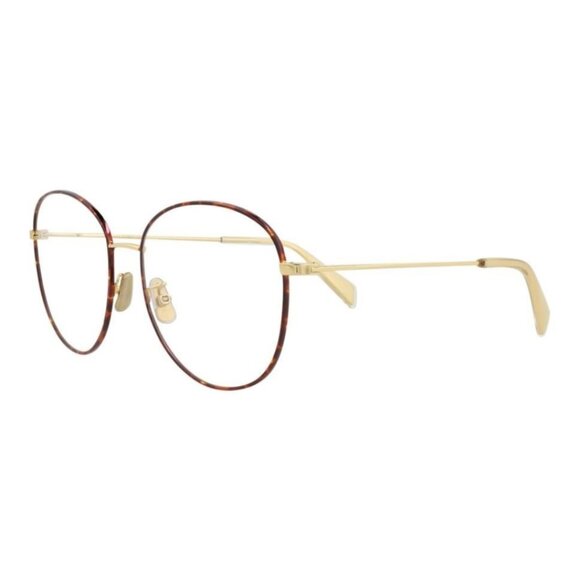 Celine Womens Round/Oval Bronze Bronze Transparent Fashion Designer Eyewear - Picture 2 of 4